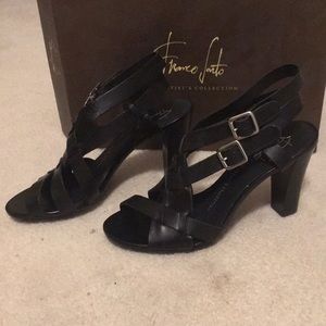NWT&B Franco Sarto Black Heels Size 5 1/2